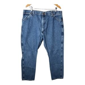 Wrangler Jeans‎ Regular Fit Blue Denim Classic Relaxed Casual Men Size 42x32